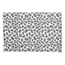 Twirly ogen wit kussensloop