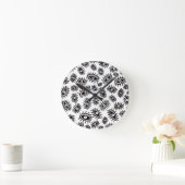 Twirly ogen wit ronde klok (Huis)