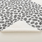 Twirly ogen wit sherpa deken (3/4)