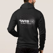 TWIS Logo Black Light Hoodie (Achterkant)