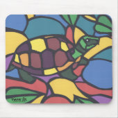 TWIS Mousepad: Blair's Animal Corner Box Turtle Muismat (Voorkant)