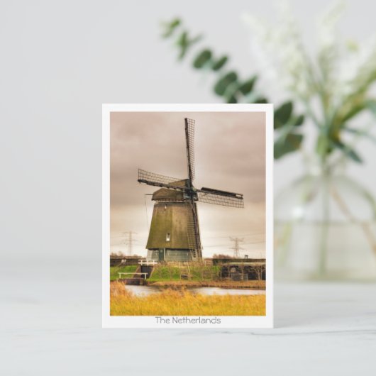 Twiske Windmill Briefkaart (Staand voorkant)