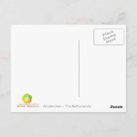 Twiske Windmill Briefkaart (Achterkant)