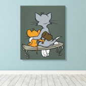 Twist Canvas Afdruk (Insitu (Houten vloer))