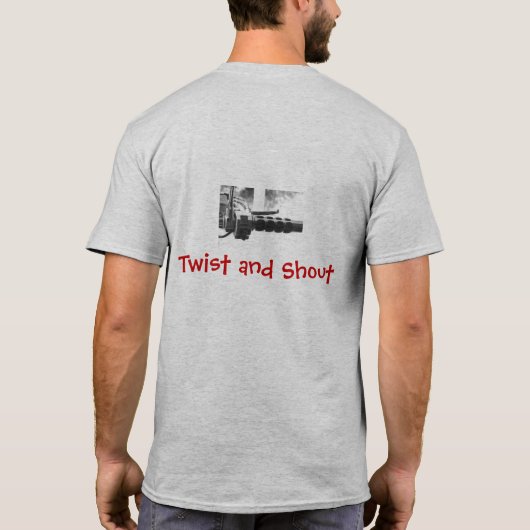 Twist en Shout T-shirt (Achterkant)