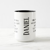 TWIST Mok PLOT met Jouw naam (Midden)