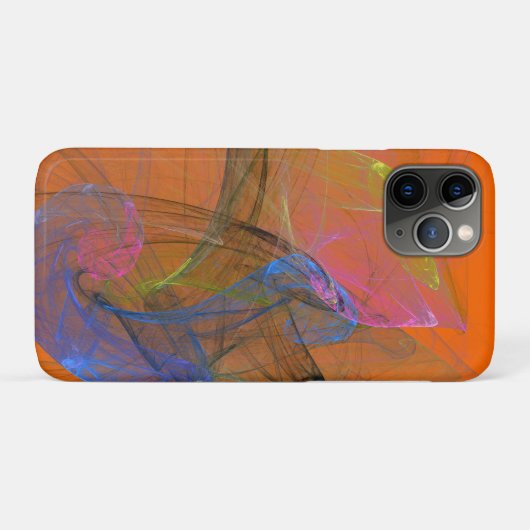 "Twist of Fate" abstracte art case (Achterkant (horizontaal))