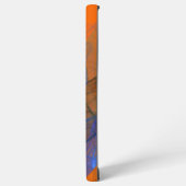 "Twist of Fate" abstracte art case Samsung Galaxy Hoesje (Linkerkant)