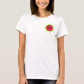 Twist op aardbeien T-shirt (Voorkant)