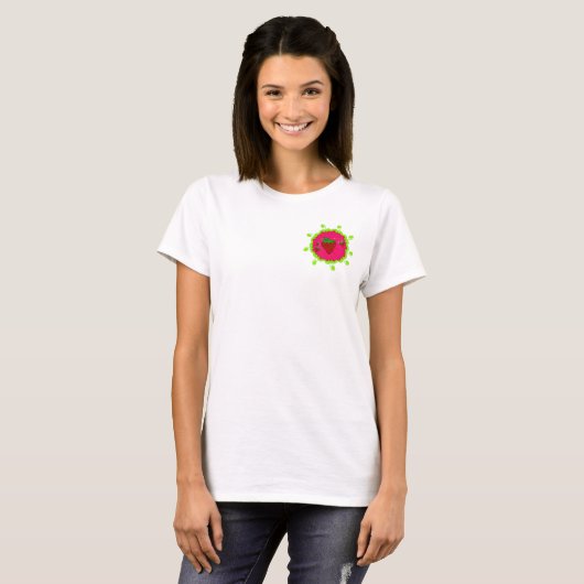 Twist op aardbeien T-shirt (Voorkant volledig)