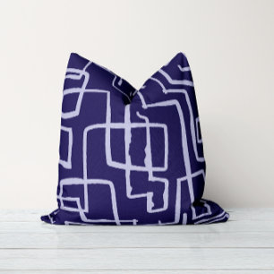 Twist & Turn Midnight Navy Worpillow Kussen