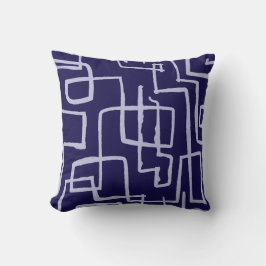 Twist & Turn Midnight Navy Worpillow Kussen
