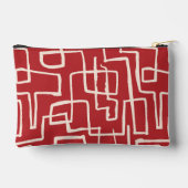 Twist & Turn Rood Wit Print Cut Naaien Klein Etui (Achterkant)