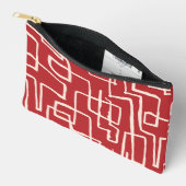 Twist & Turn Rood Wit Print Cut Naaien Klein Etui (Open)