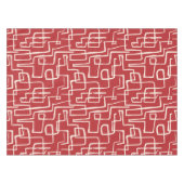 Twist & Turn Rood Wit Tafelkleed (Voorkant (Horizontaal))