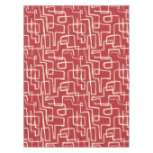 Twist & Turn Rood Wit Tafelkleed (Voorkant)