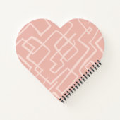 Twist & Turn Zalmroze Notitieboek (Achterkant)