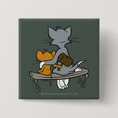 Twist Vierkante Button 5,1 Cm (Voorkant)