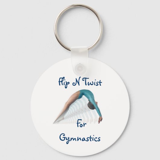 Twist, voor gymnastiek sleutelhanger (Voorkant)
