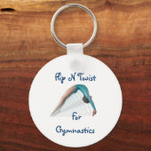 Twist, voor gymnastiek sleutelhanger (Voorkant)