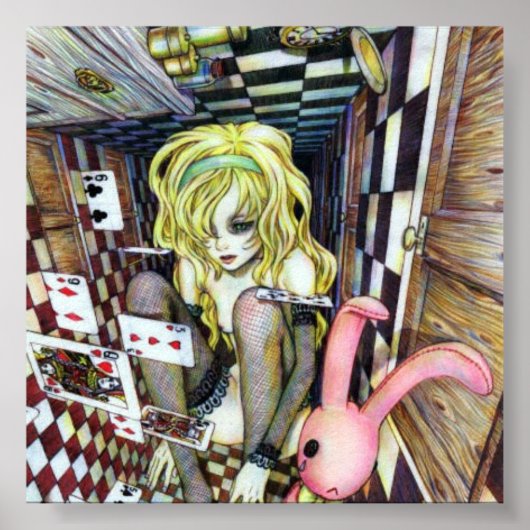 Twisted Alice - Poster (Voorkant)