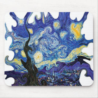 Twisted Art Van Gogh Sterrennacht Muismat