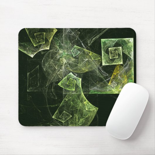 Twisted Balance Abstract Art Mousepad Muismat (Met muis)