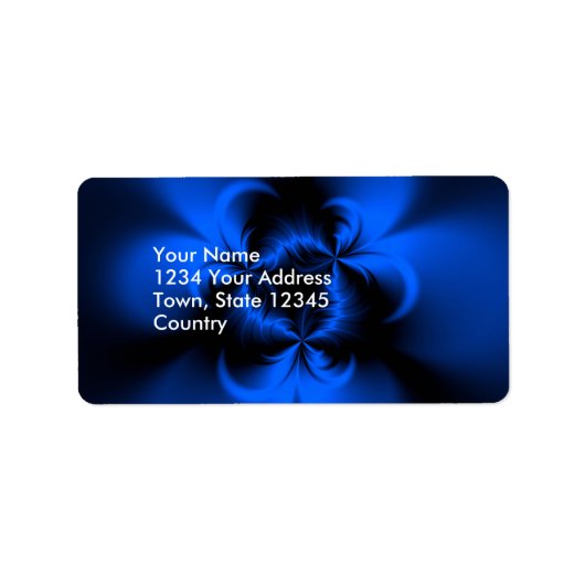 Twisted Blue Etiket (Voorkant)