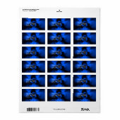 Twisted Blue Etiket (Full Sheet)