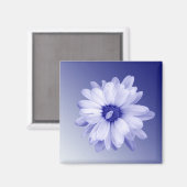 twisted blue petal magneet (Voorkant / Achterkant)