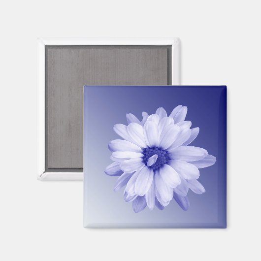 twisted blue petal magneet (Voorkant / Achterkant)