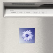 twisted blue petal magneet (Insitu (Vaatwasser))