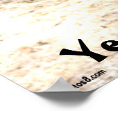 Twisted boomstam Elephant Poster (Hoek)