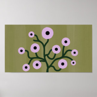 Twisted Branches Bloemen Wall Art Poster