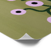 Twisted Branches Bloemen Wall Art Poster (Hoek)