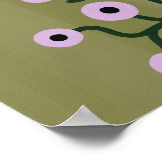 Twisted Branches Bloemen Wall Art Poster (Hoek)