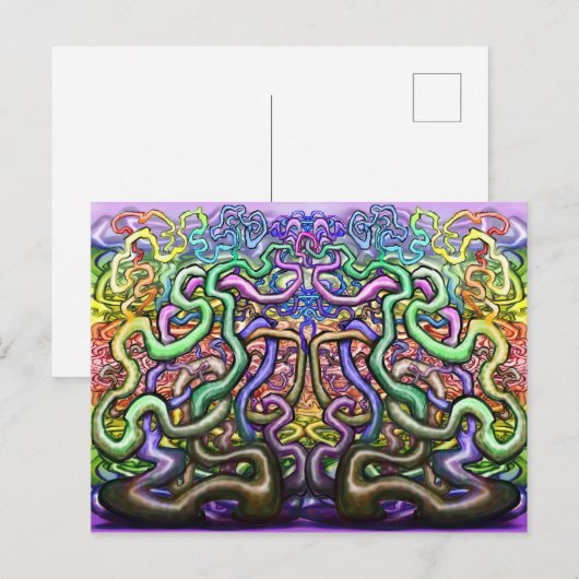 Twisted Briefkaart (Voorkant / Achterkant)