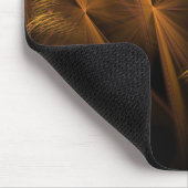 Twisted Bronze Twine over Black Artwork Muismat (Hoek)