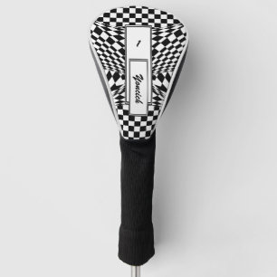 Twisted Checkers door Kenneth Yoncich Golfheadcover