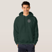 Twisted Checkers door Kenneth Yoncich Hoodie (Voorkant volledig)