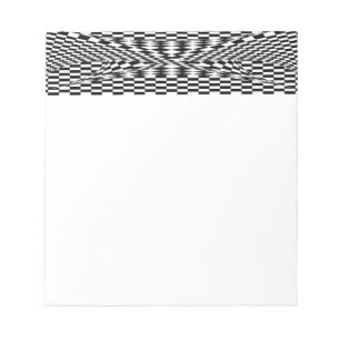 Twisted Checkers door Kenneth Yoncich Notitieblok
