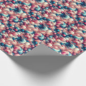 Twisted Cotton Snoep Cadeaupapier (Hoek)