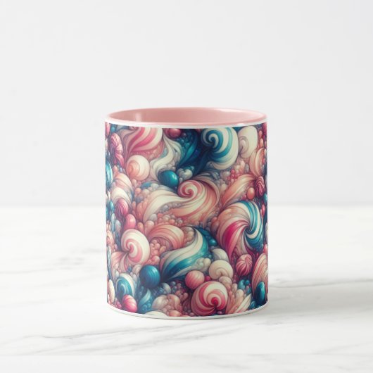 Twisted Cotton Snoep Mok (Midden)