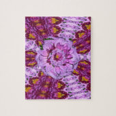 Twisted Dahlia Flower Legpuzzel (Verticaal)