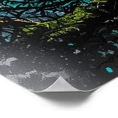 Twisted Enchanted Tree - Gotische fantasiekunst Poster (Hoek)