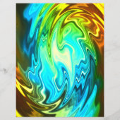 Twisted Fluid Multicolors (Achterkant)