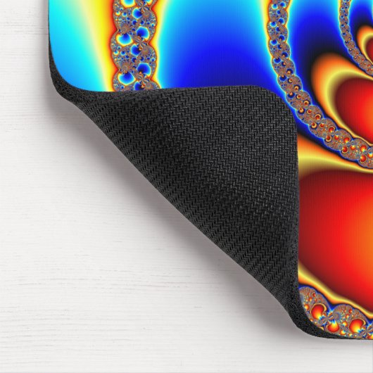 Twisted - Fractal Mousepad Muismat (Hoek)