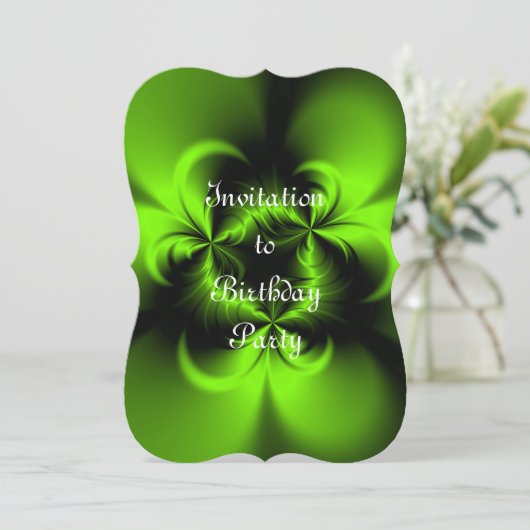 Twisted Green Kaart (Staand voorkant)