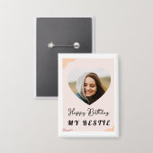 Twisted Heart Metal Button (Voorkant / Achterkant)