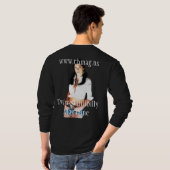 Twisted Hillbilly Magazine zwarte hoes T-shirt (Achterkant volledig)